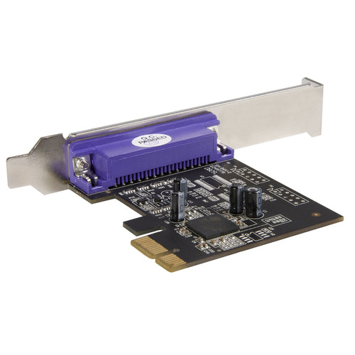 StarTech.com 1-Port Parallel PCIe Card - PCI Express to Parallel DB25 Adapter Card - Desktop Expansion LPT Controller for Printers, Scanners & Plotters - SPP/ECP - Standard/Low Profile StarTech.com 1-Port Parallel PCIe Card - PCI Express to Parallel DB25 Adapter Card - Desktop Expansion LPT Controller for Printers, Scanners & Plotters - SPP/ECP - Standard/Low Profile